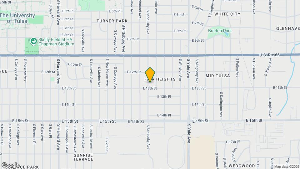 1239 S Sandusky Ave Map and Location Details