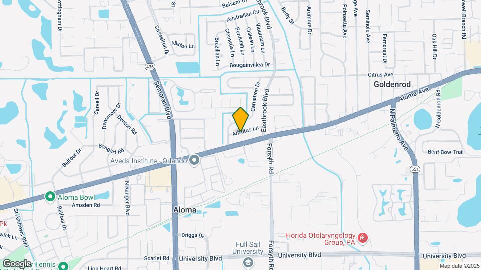 3458 Arbutus Ln Mapa y Detalles de la Ubicación
