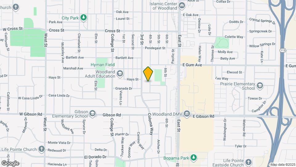 1112 4th St Map and Location Details