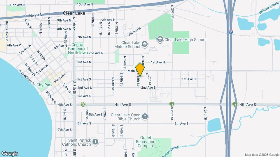 120 S 15th St Map and Location Details