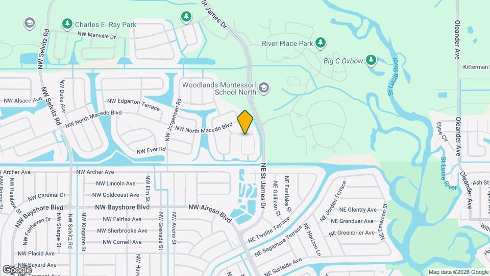 6959 NW Hershy Cir Map and Location Details