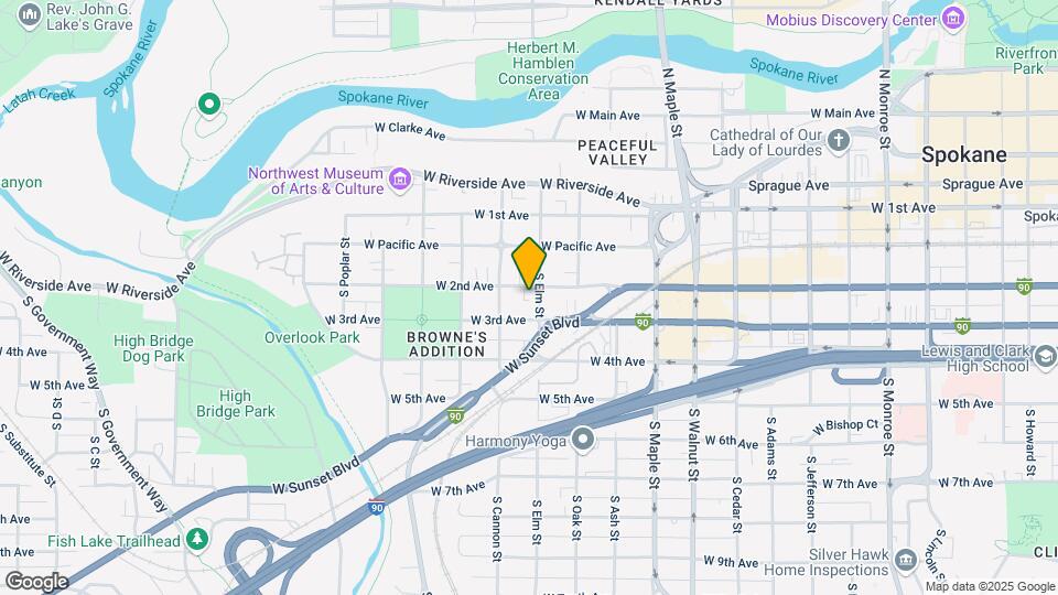 Espanola Elm Apartments Mapa y Detalles de la Ubicación