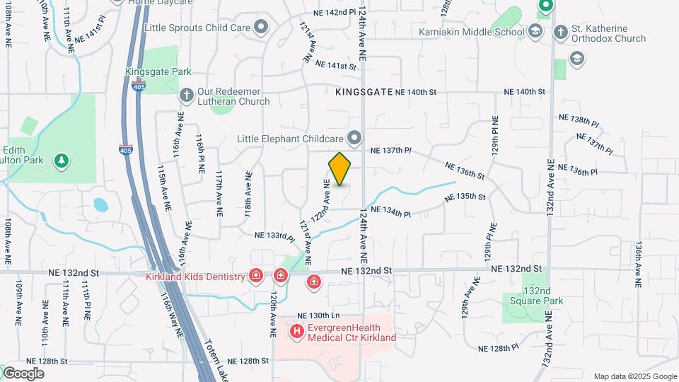 13443 123rd Ave NE Map and Location Details