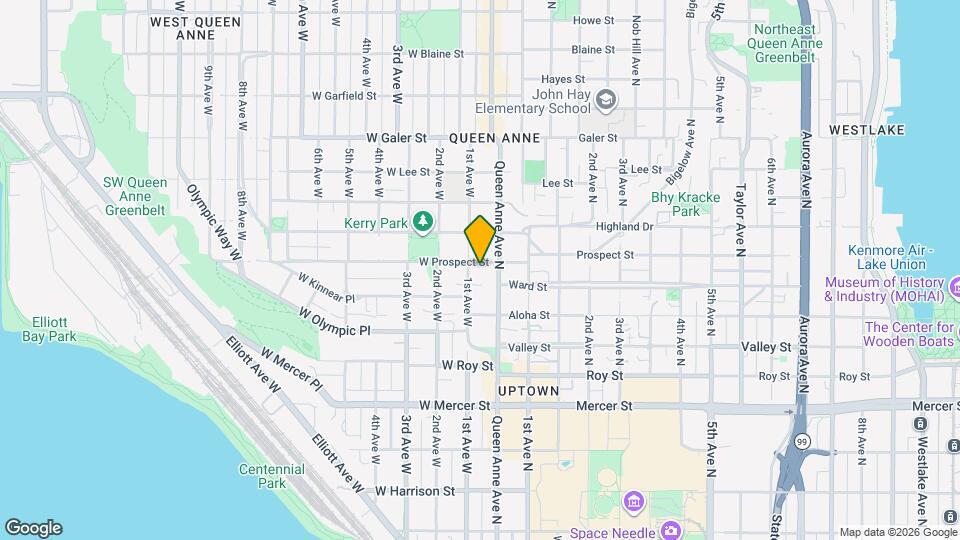 15 W Prospect St Map and Location Details