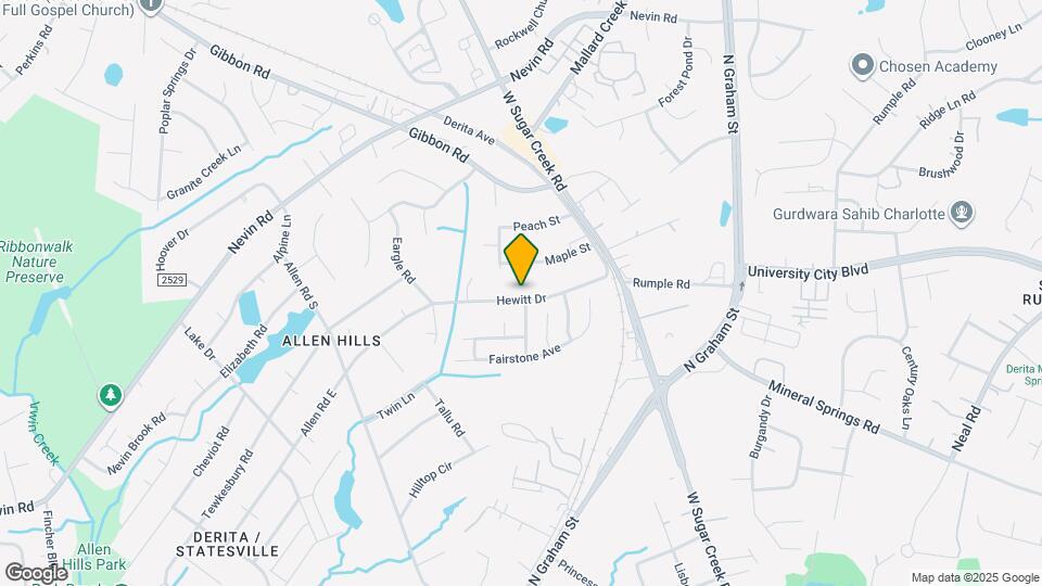 5819 Hewitt Dr Mapa y Detalles de la Ubicación