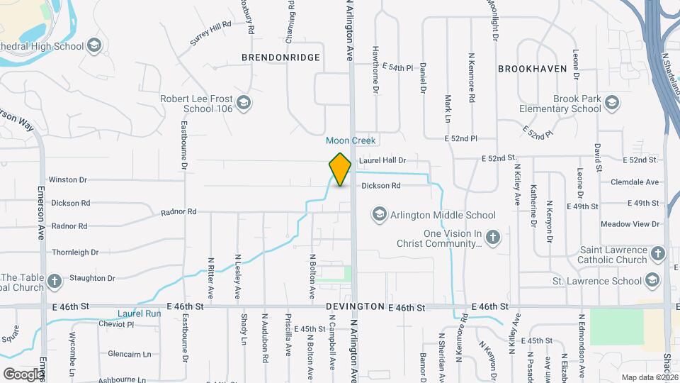 5941 Winston Dr Map and Location Details