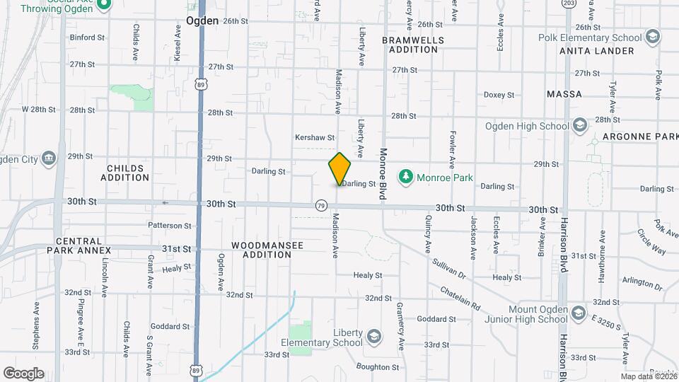 2954 S Madison Ave Map and Location Details