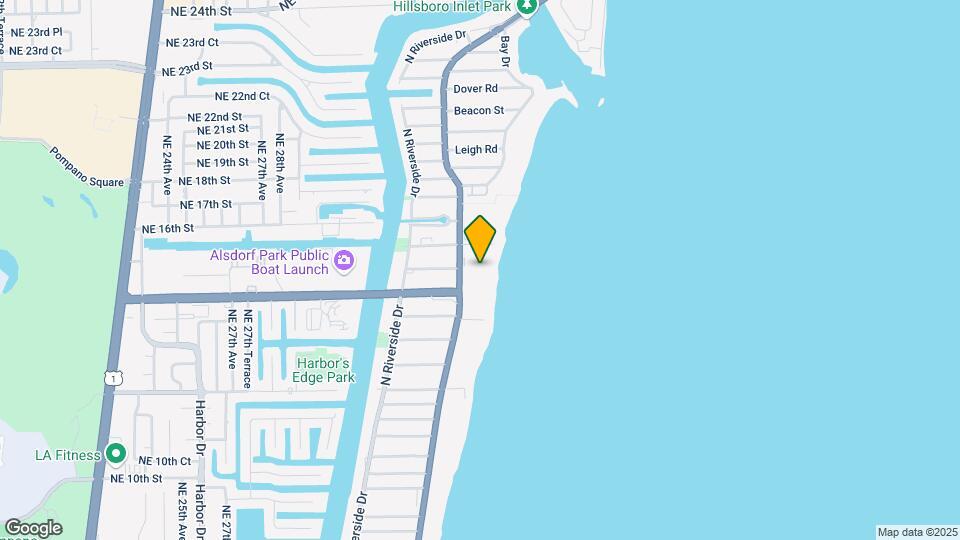 Pompano Ocean Club Map and Location Details