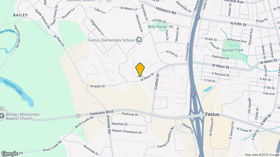 1545 W Main St Map and Location Details