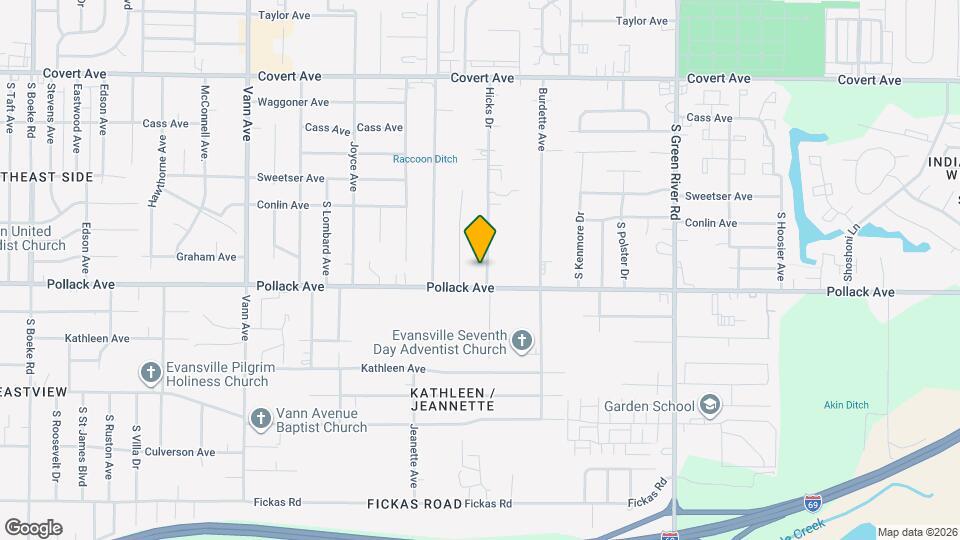 2035 Hicks Dr Map and Location Details