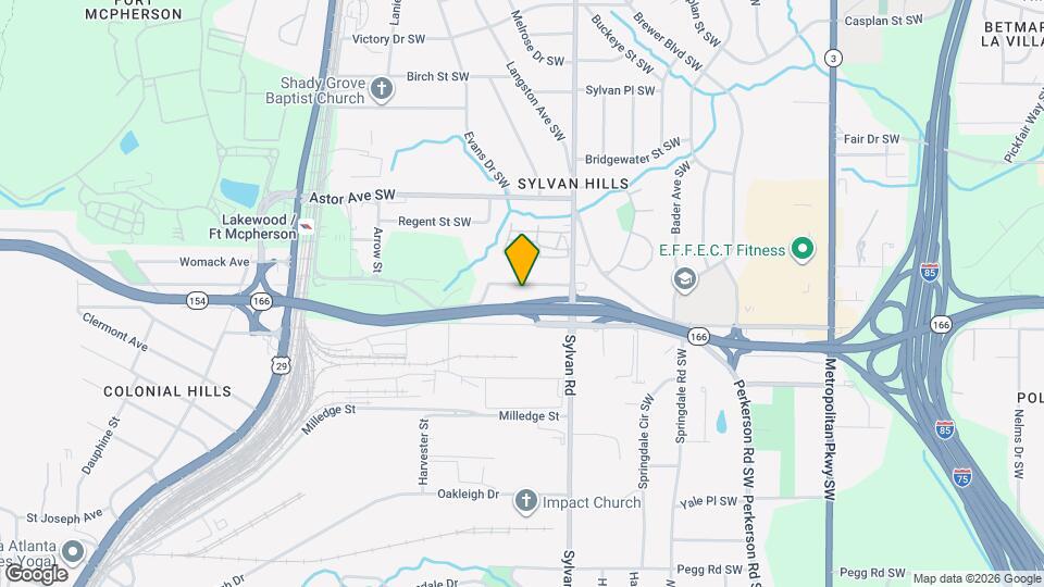 958 Estes Dr SW Map and Location Details