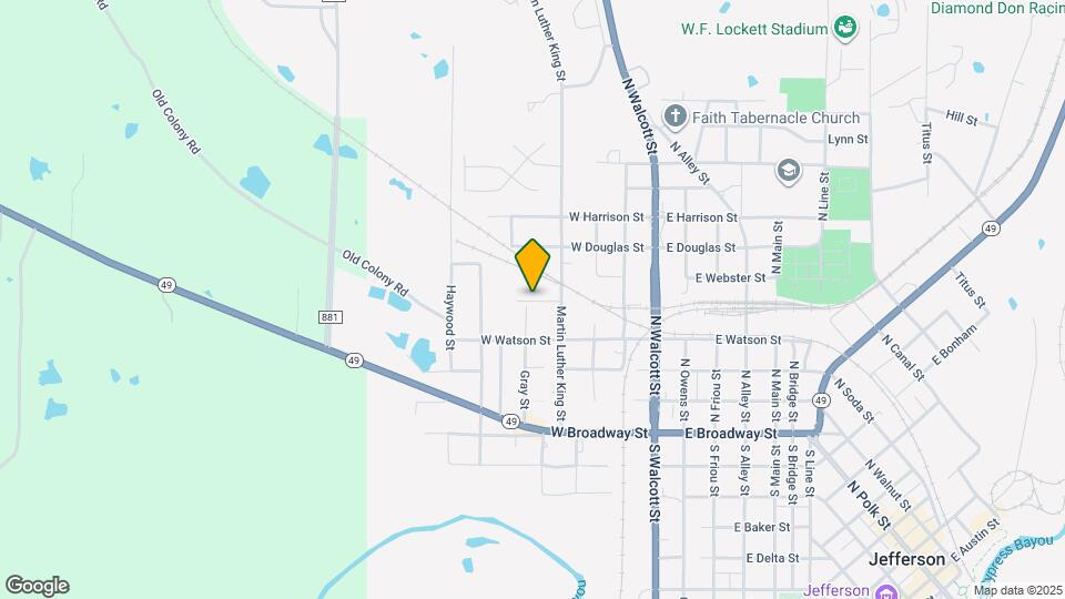 501 Martin Luther King St Map and Location Details