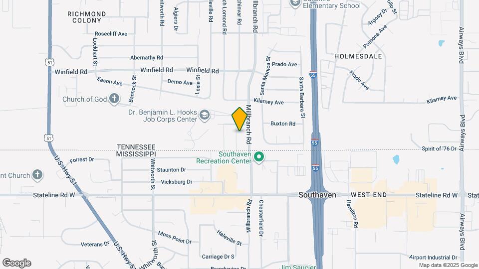 5580 Lochinvar Rd Map and Location Details