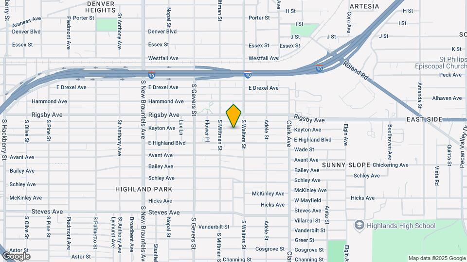 1026 Kayton Ave Map and Location Details