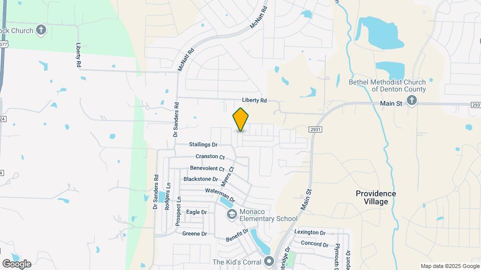 6025 Driscoll Ln Mapa y Detalles de la Ubicación
