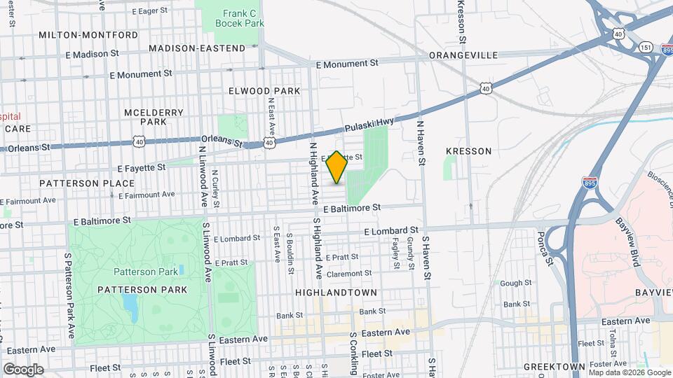 3515 E Fairmount Ave Map and Location Details