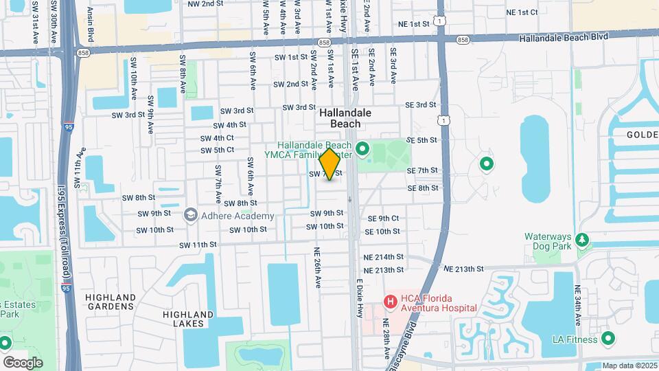 34 SW 8th St Mapa y Detalles de la Ubicación