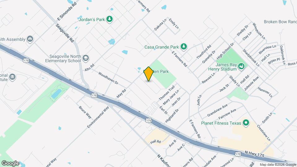 1418 Julie St Map and Location Details