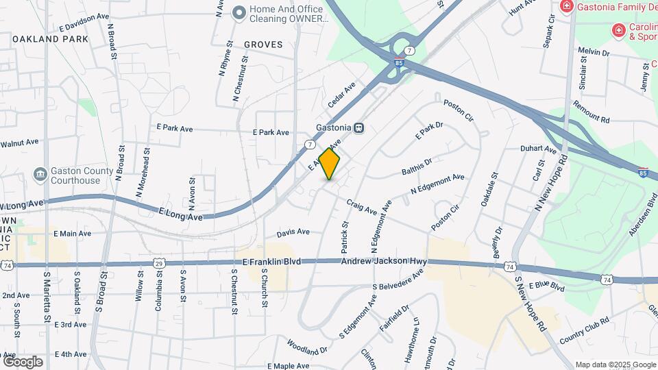 1103 Foundry Dr Map and Location Details