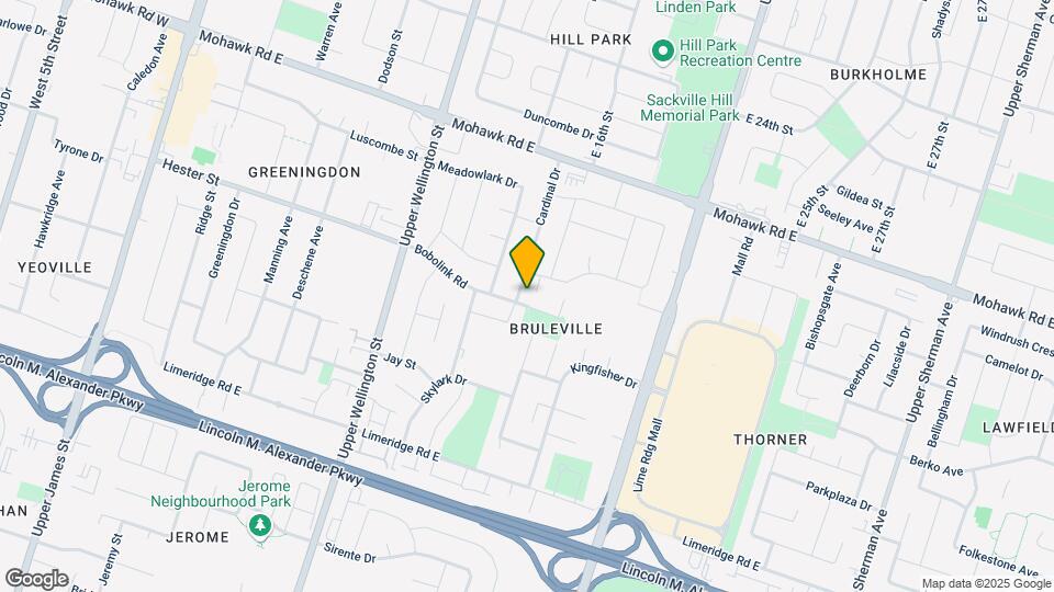 95 Cardinal Dr Map and Location Details