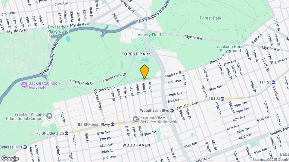 9006 Park Ln S Map and Location Details