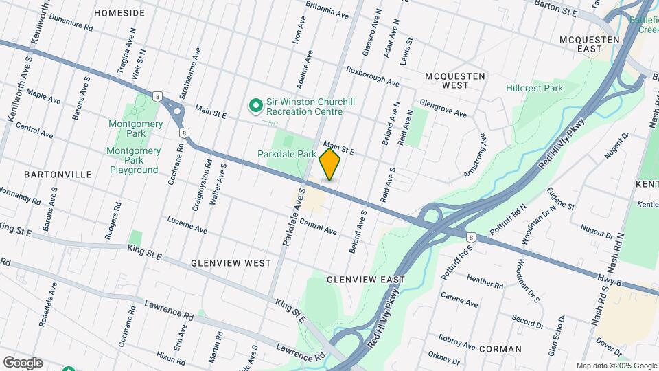 293 Queenston Rd Map and Location Details