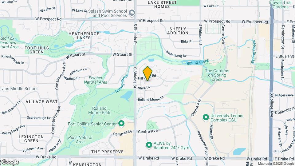 1000 Mirrormere Cir Map and Location Details
