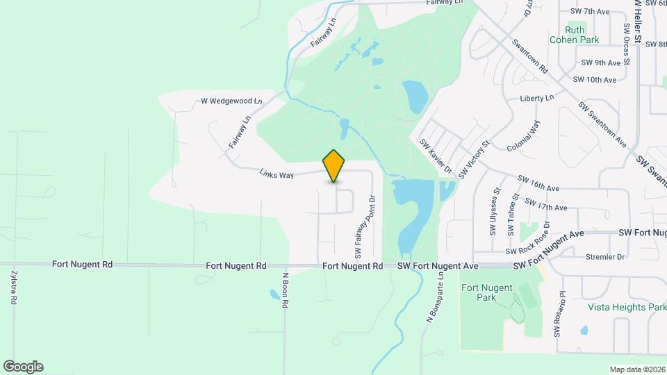 1569 SW Carnegie St Map and Location Details