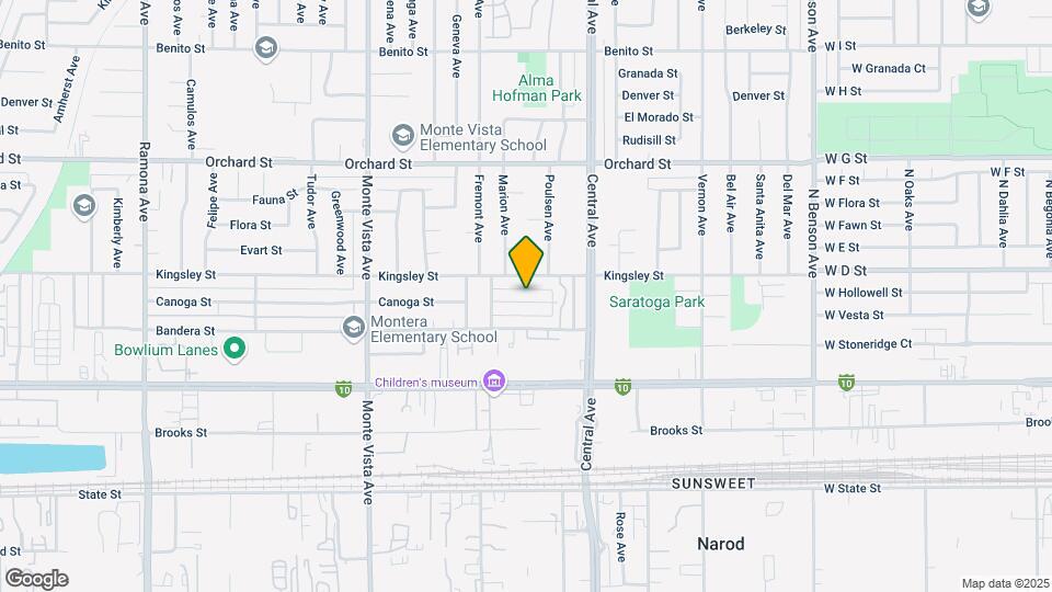 5182-5188 Canoga St Map and Location Details