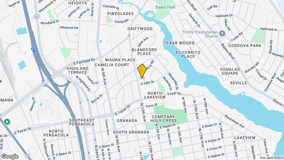 309 Gamarra Rd Map and Location Details