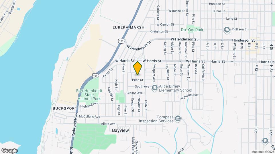 3223 Nevada St Map and Location Details