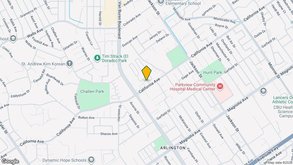 9405 California Ave, Unit 29 Map and Location Details