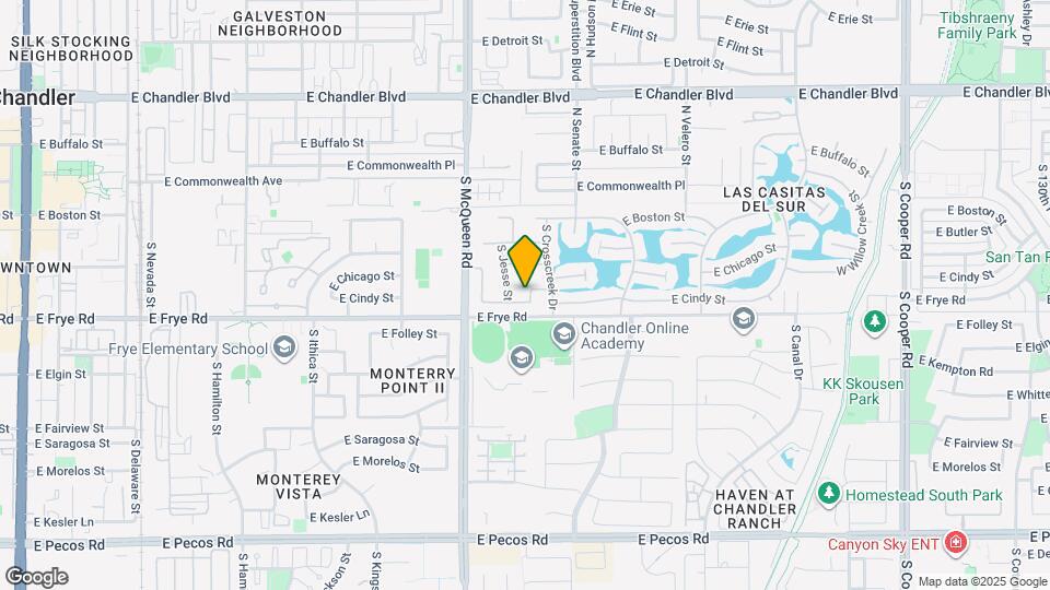 280 S Bedford Dr Map and Location Details