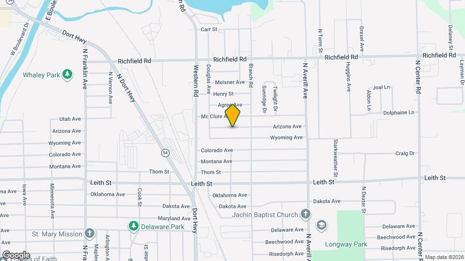 3002 Arizona Ave Map and Location Details