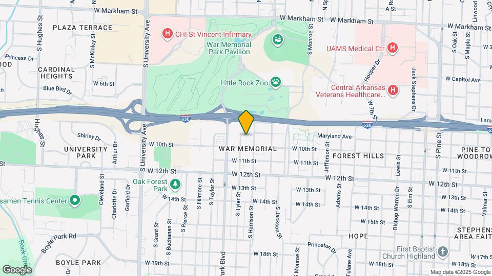 5319 Maryland Ave Map and Location Details