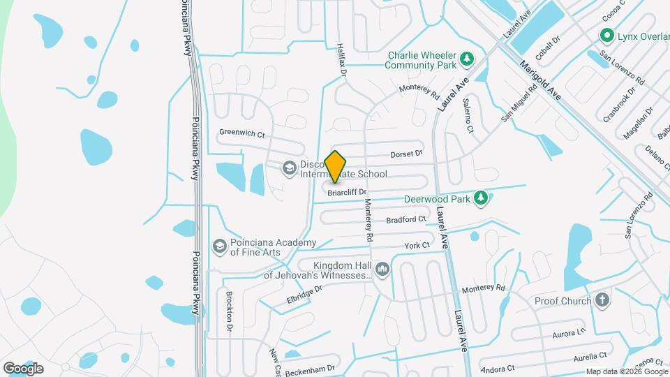 118 Briarcliff Dr Map and Location Details