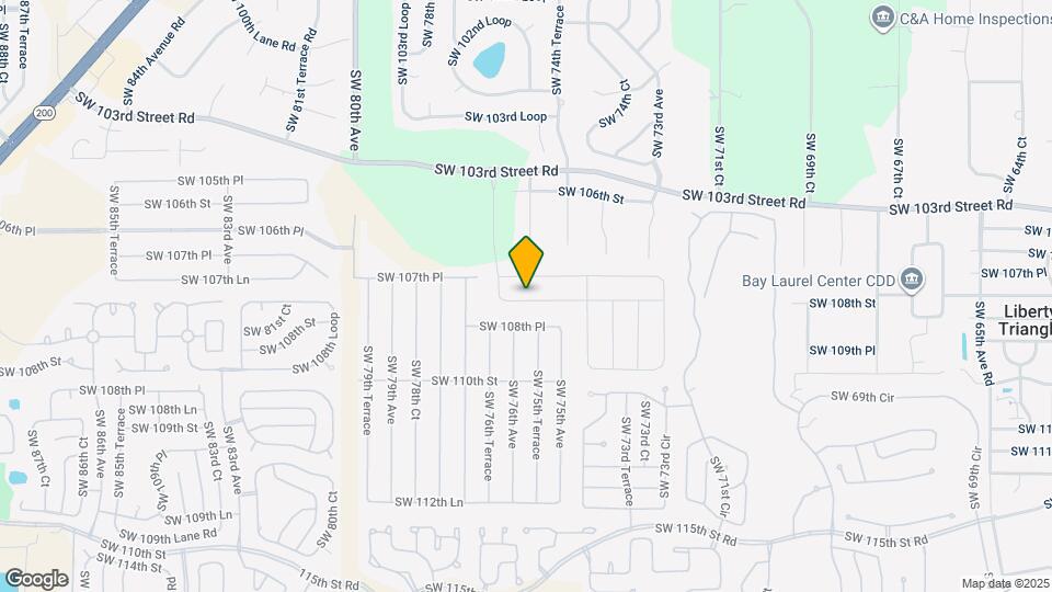 7589 SW 108th St Map and Location Details