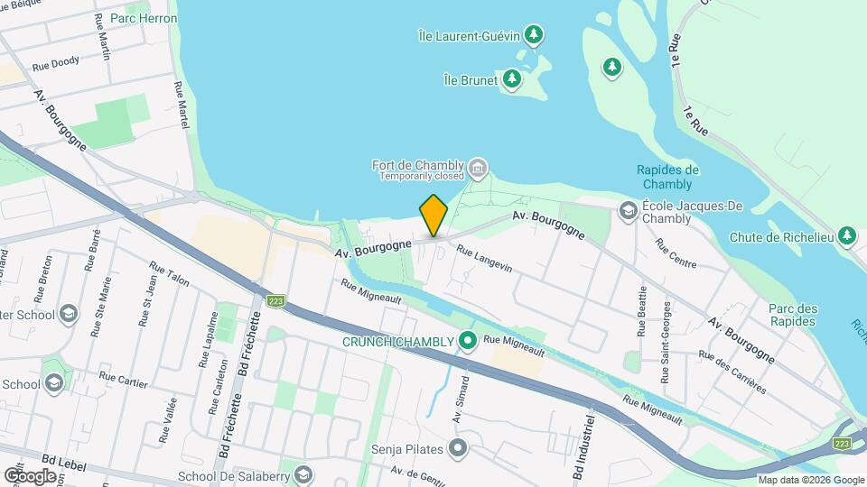 Aera Chambly Map and Location Details