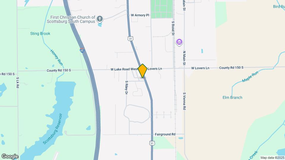 702 W Curtsinger Dr Map and Location Details