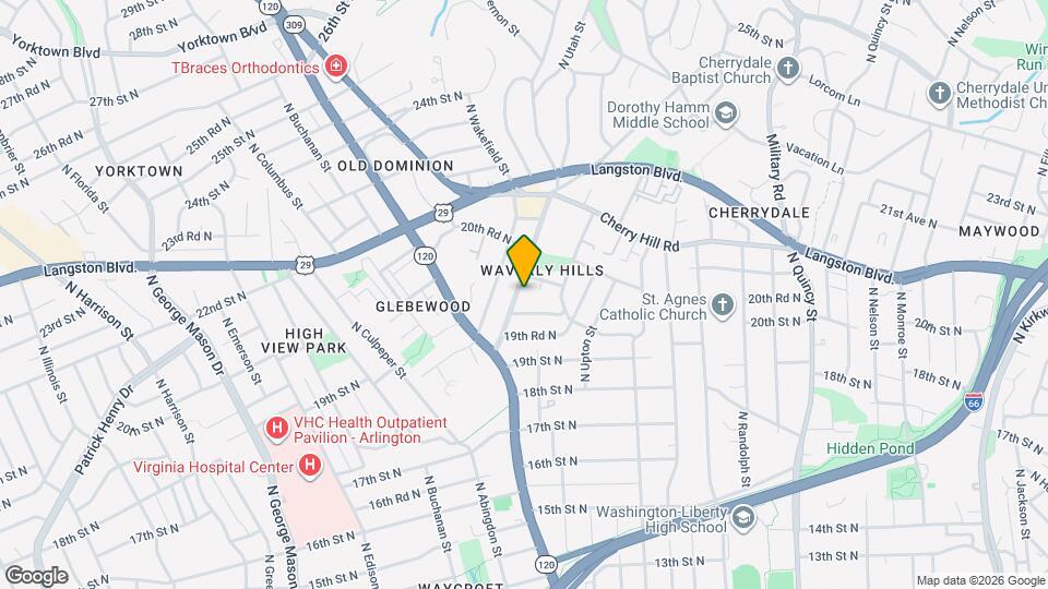 2015 N Woodstock St Map and Location Details