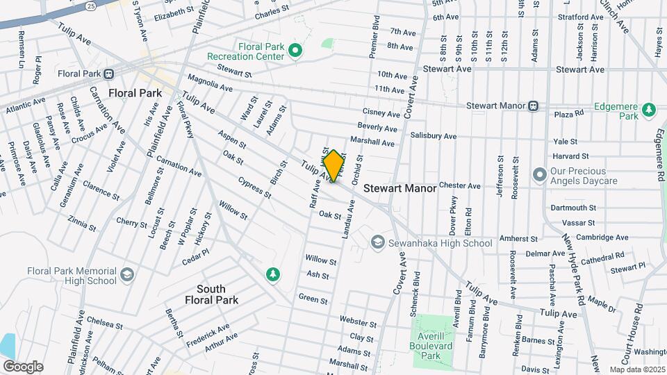 446 Tulip Ave Map and Location Details