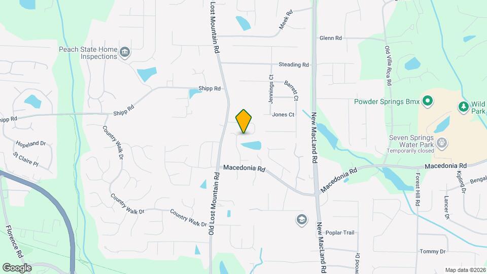 3165 Dowsing Ln Map and Location Details