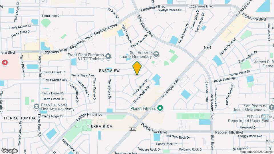 12809 Tierra Ayala Dr Map and Location Details