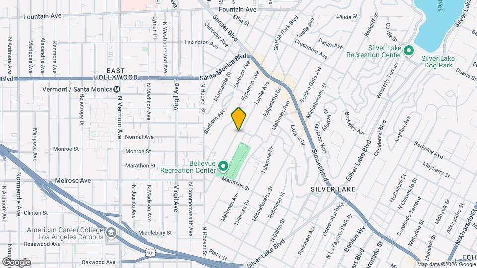 964 Lucile Ave Map and Location Details