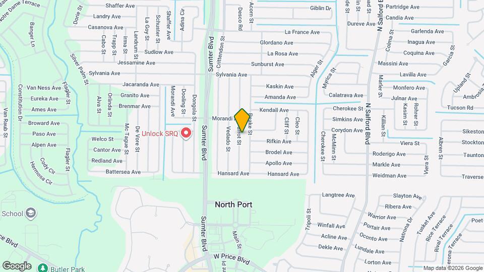 2476 Parrot St Mapa y Detalles de la Ubicación