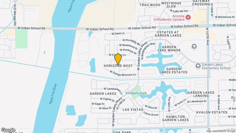 3528 N Crystal Ln Map and Location Details