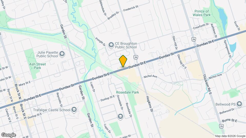 1010 Dundas St E Map and Location Details