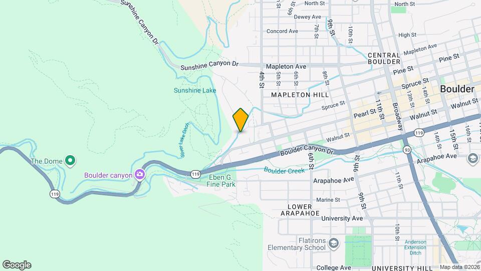 250 Spruce St Map and Location Details