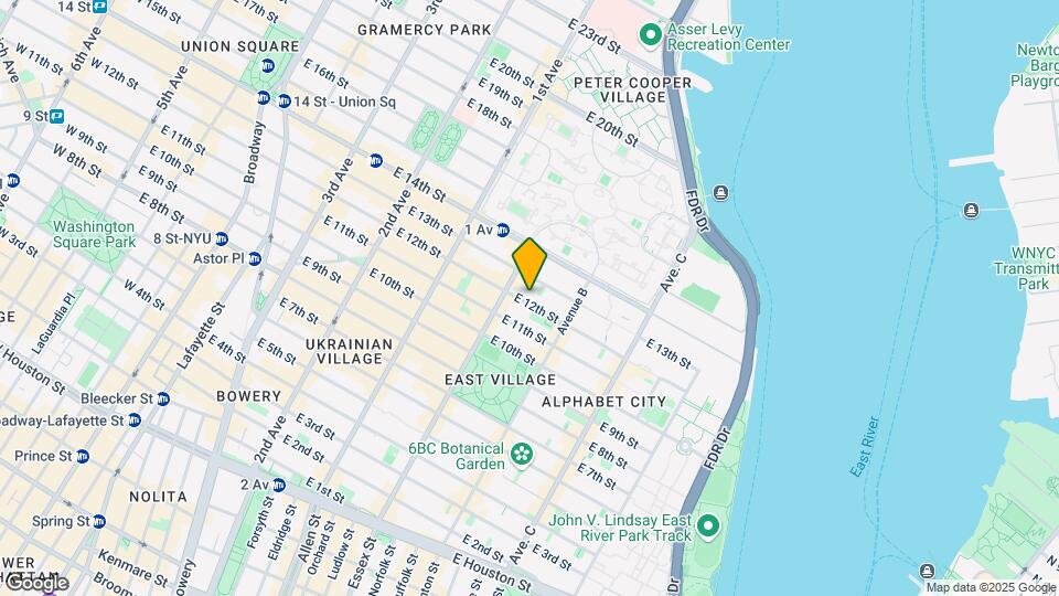 515 E 12th St Map and Location Details