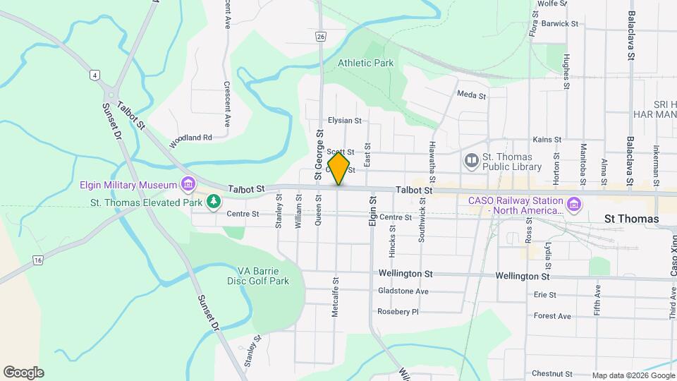 2 Metcalfe St Map and Location Details